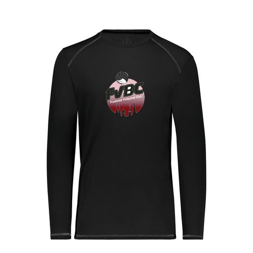 [6845.080.S-LOGO1] Men's SoftTouch Long Sleeve (Adult S, Black, Logo 1)