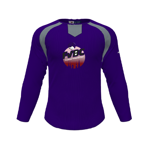 [CUS-DFW-PULL-FLC-CNK-LSL-PUR-YS-LOGO1] Pullover (Youth S, Purple, Logo 1)