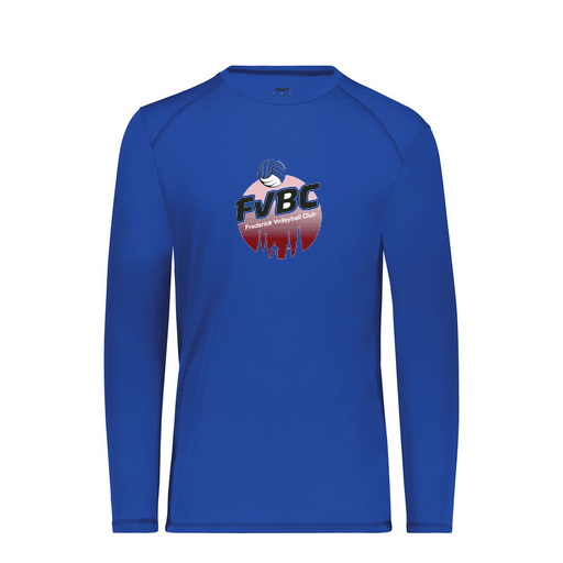 [6845.060.S-LOGO1] Men's SoftTouch Long Sleeve (Adult S, Royal, Logo 1)