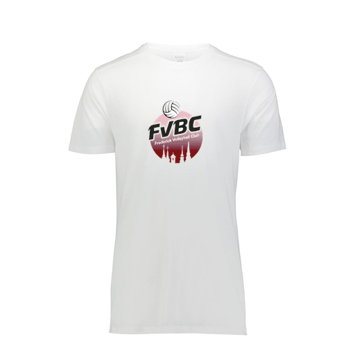 [FTSCUBWH-YS-LOGO1] Decker Youth Tri-Blend T-Shirt - Short Sleeve (Youth S, White, Logo 1)