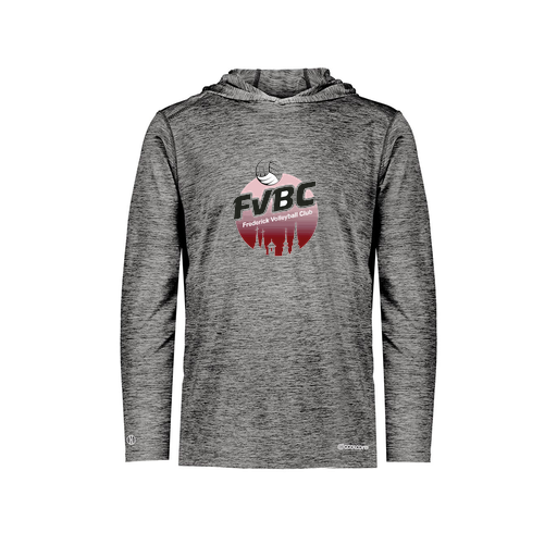 [FOLHCGBK-AS-LOGO1] Decker Men's Charge Hoodie (Adult S, Black, Logo 1)