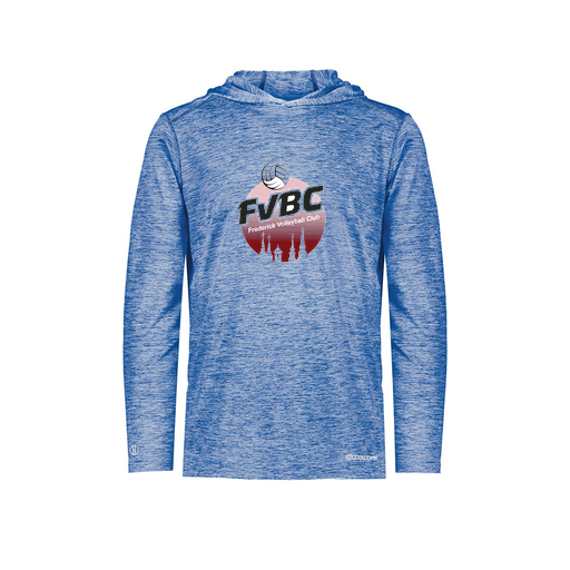 [CUS-DFW-CHGHOOD-PER-LSL-RYL-AS-LOGO1] Men's Charge Hoodie (Adult S, Royal, Logo 1)