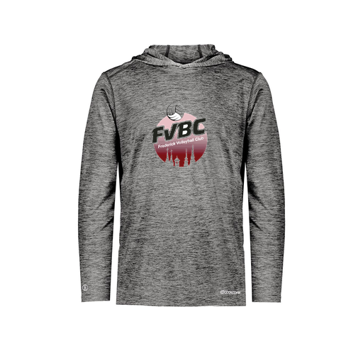 [FOLHCGBK-YS-LOGO1] Decker Youth Charge Hoodie (Youth S, Black, Logo 1)