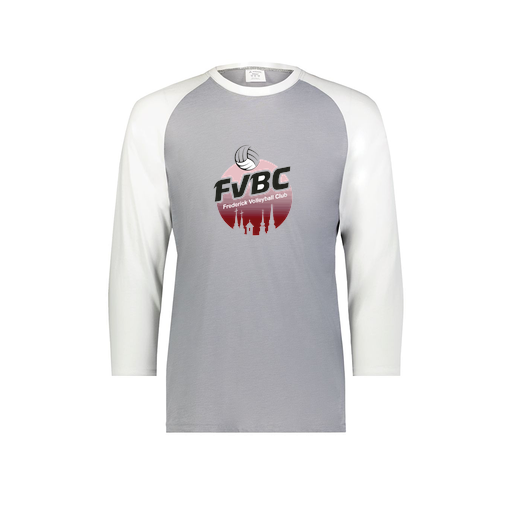 [6880.74S.S-LOGO1] Youth Vintage 3/4 T-Shirt (Youth S, White, Logo 1)