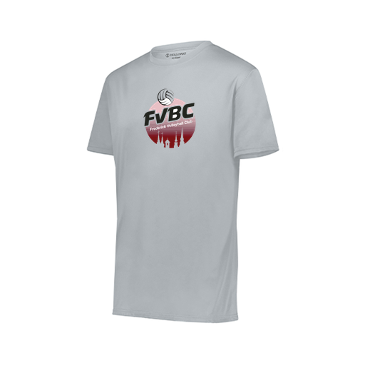 [222818.099.S-LOGO1] Men's Movement Dri Fit Shirt (Adult S, Silver, Logo 1)